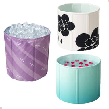 Banheira Dobrável para Adulto 70cm, Portátil, Compacta e Resistente Ideal para Relaxamento em Casa ou Apartamento