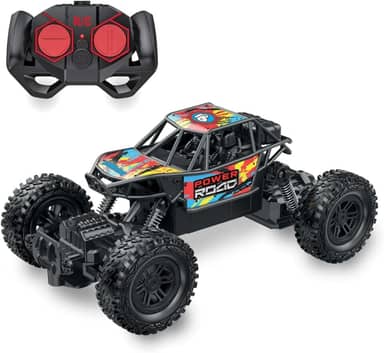 Brinquedo Carrinho de Controle Remoto Off Road com Suspensão 4x4 Grande e Bateria USB