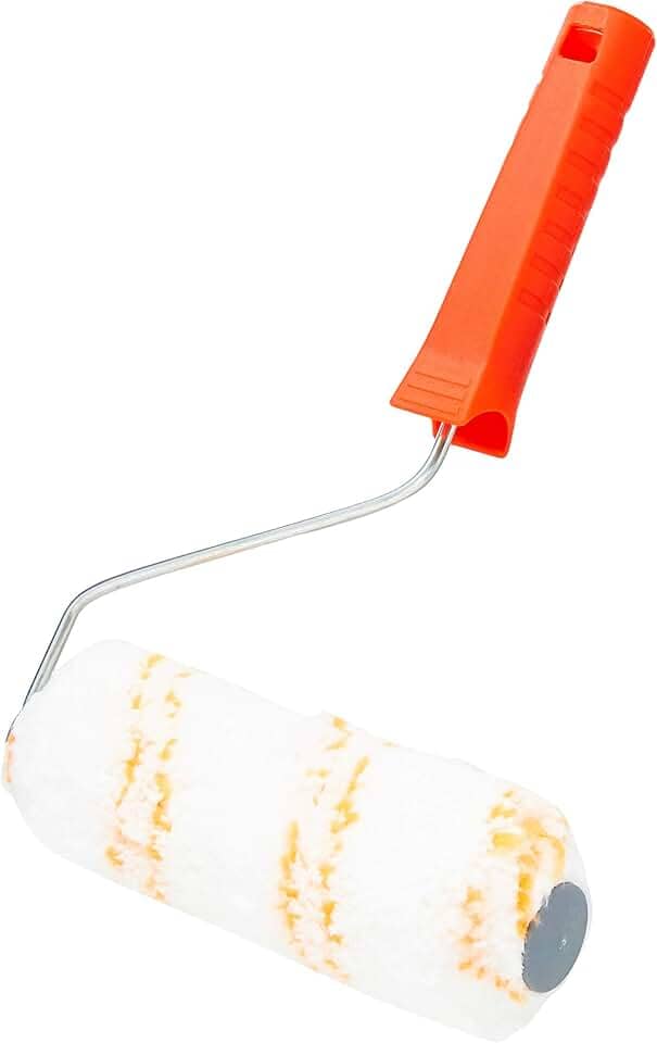 Atlas - Rolo de Pintura Multiuso Rendeplus de 15cm de Microfibra com Manta com 19mm de Altura para Pintura em Superfícies Lisas