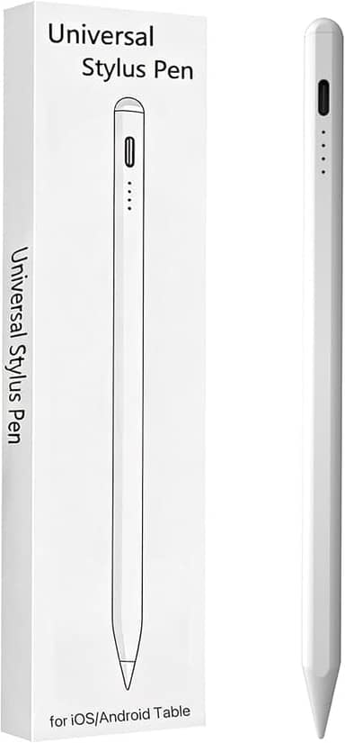 Caneta Stylus Android para Samsung Galaxy Tab A9/A9Plus/A8/A8plus/A7/A7lite Tablet S Pencil Touchscreens Caneta Stylists (Branca)