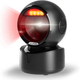 NetumScan Scanner automático omnidirecional de código de barras de mesa, leitor de código de barras QR com fio USB, sensor de imagem 1D 2D