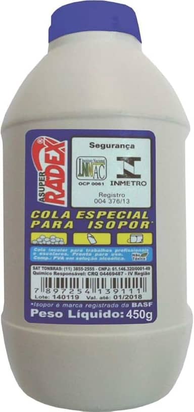 Cola Para Isopor Asuper Isopor 450G - 48668