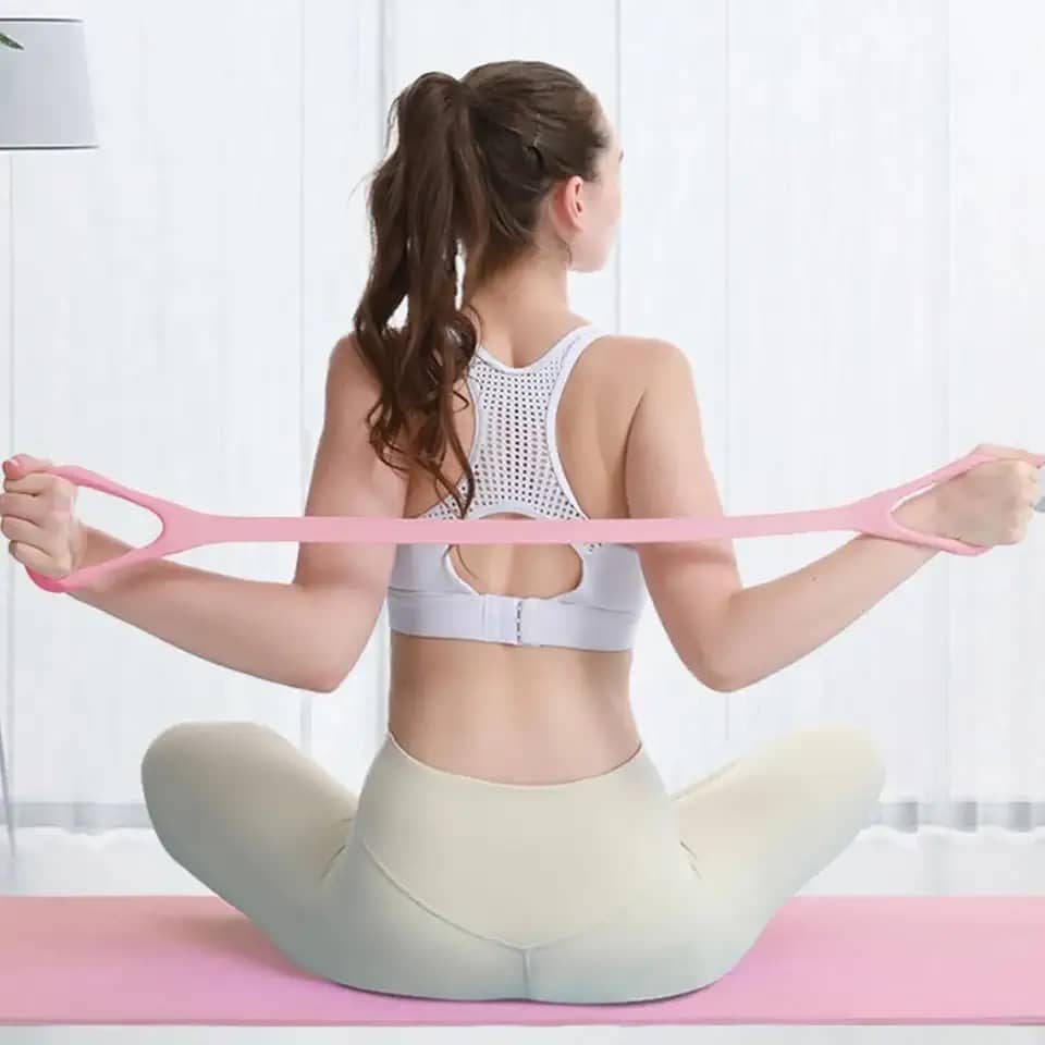 Cinto De Alongamento Para Alongamento De Costas E Ombros Fit para yoga e pilates
