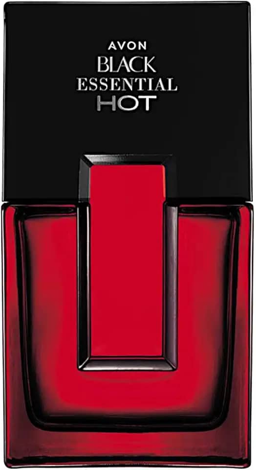 AVON BLACK ESSENTIAL HOT DESODORANTE COLONIA 100ML