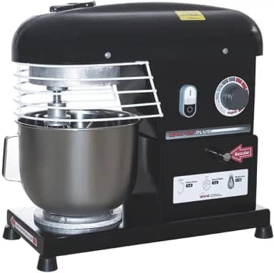 Batedeira Planetária Maná 5 Litros Semi Industrial Bivolt Bpm-05p Preta