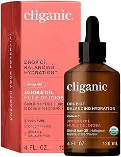 Óleo de J.o.j.o.b.a Orgânico Cliganic 120ml Importado