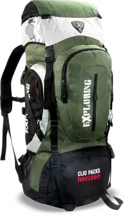 MOCHILA RESISTENTE 70L VIAGEM CAMPING TRILHA PESCA IMPERMEÁVEL (Verde)