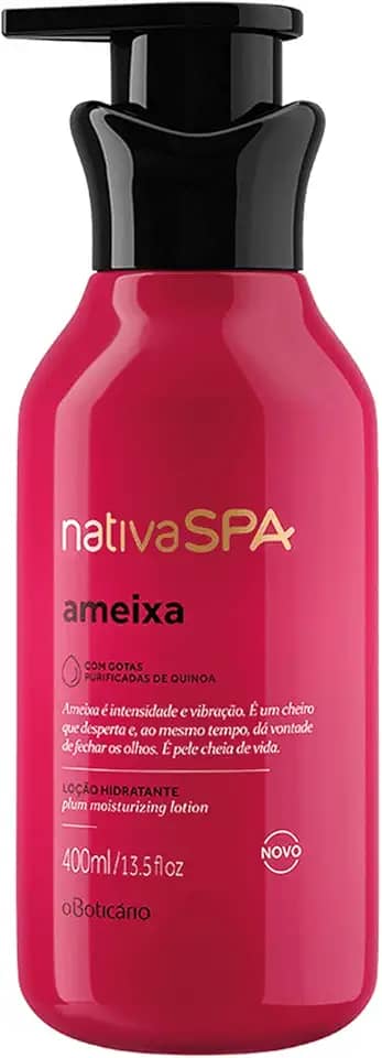 Hidratante Loção Nativa Spa Ameixa Desodorante Corporal 400m