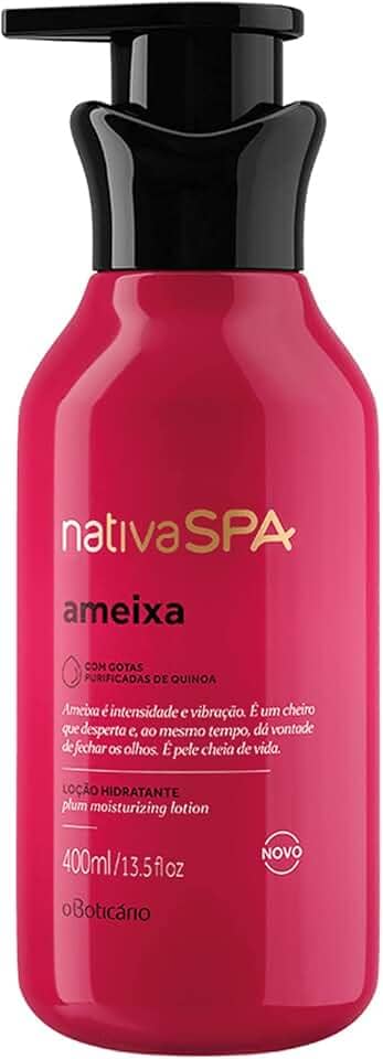 Hidratante Loção Nativa Spa Ameixa Desodorante Corporal 400m