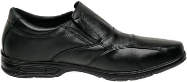 Sapato Confort Social Masculino Couro Ortopédico 5080