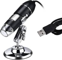 Microscópio Digital Usb Zoom 1600x Profissional Técnico Pc