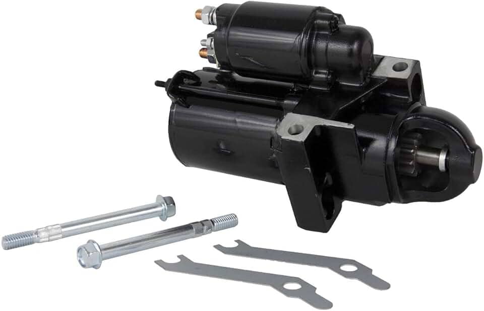 Motor de arranque com revestimento marítimo rareelétrico compatível com 5.0L MPI ALPHA & Bravo GM 5.0L 50-806964A2 3587625-10