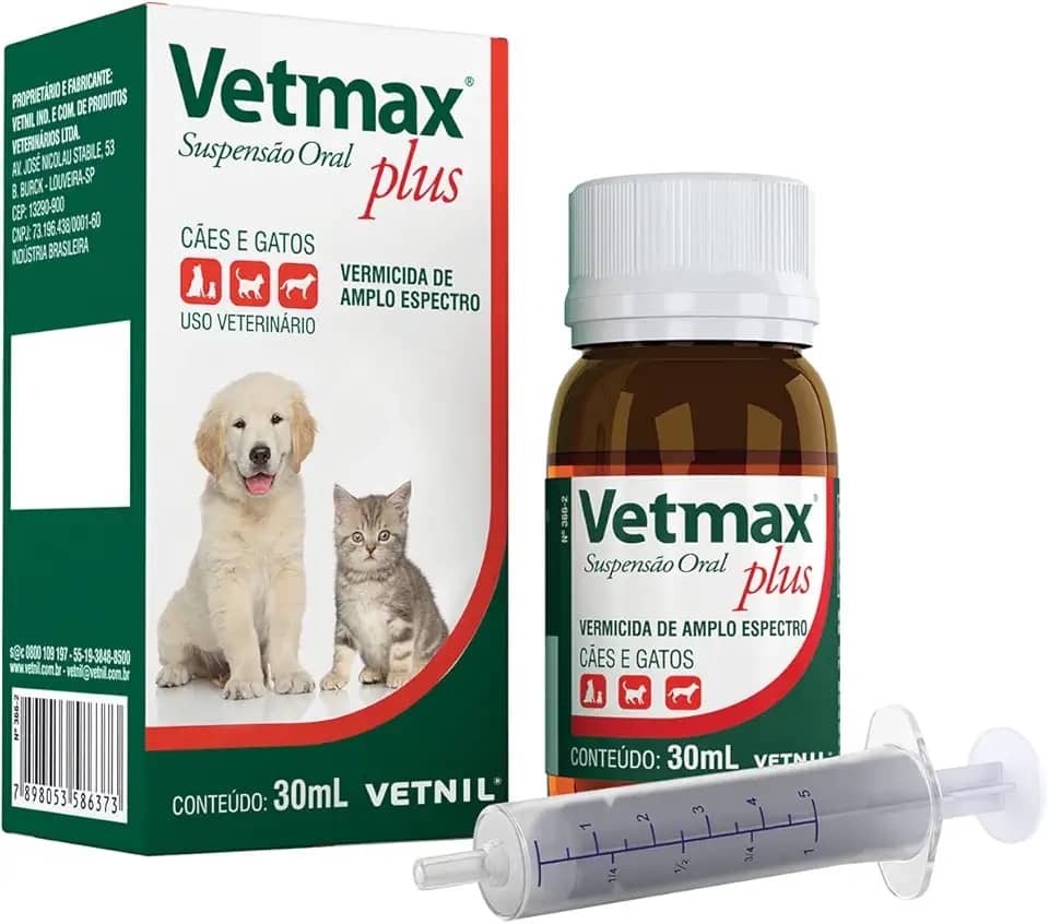 VETNIL Vetmax Plus Suspensão Vetnil 30 Ml