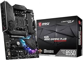 Placa mãe MSI MPG AMD B550 Gaming Plus Socket AM4 ATX DDR4-SDRAM