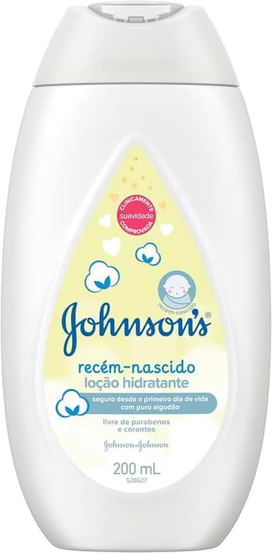 Johnson's Baby Loção Hidratante Para Uso Diário Recém Nascido,200ml
