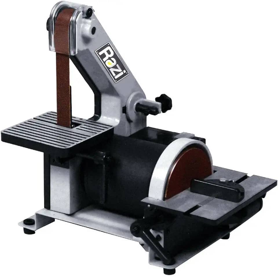 Razi Lixadeira Vertical de Fita e Disco 127V 300W – Compacta Eficiente e Ideal para Trabalhos Manuais