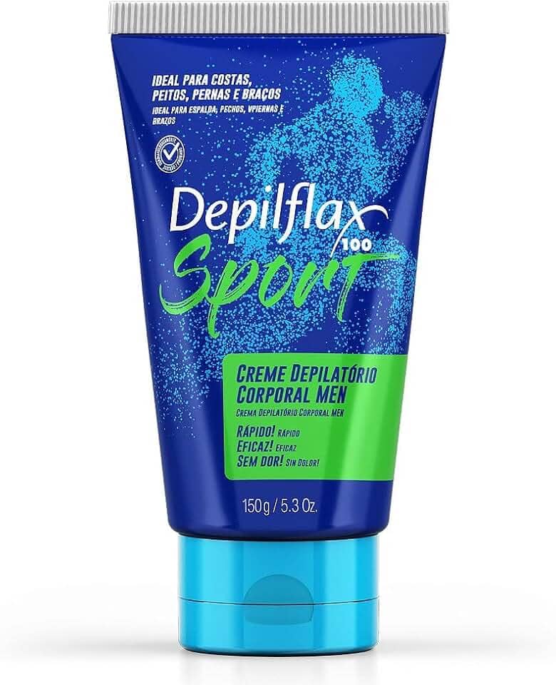 Creme Depilatório Corporal Men Sports 150g Depilflax