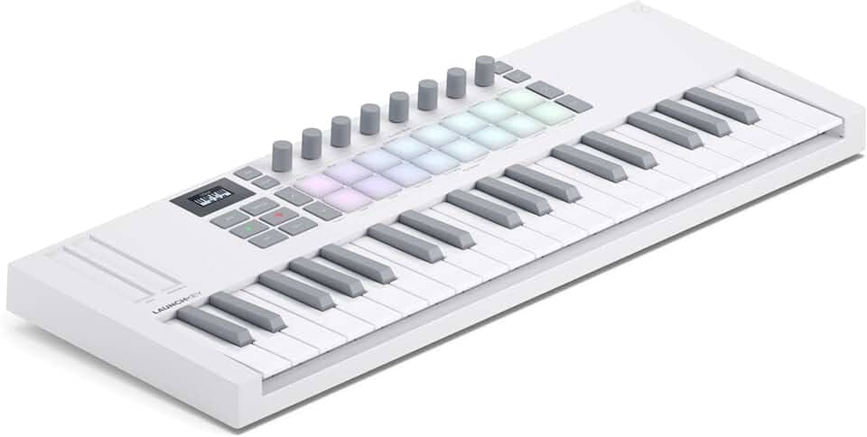 Teclado Controlador Novation Launchkey 49 MK4 White