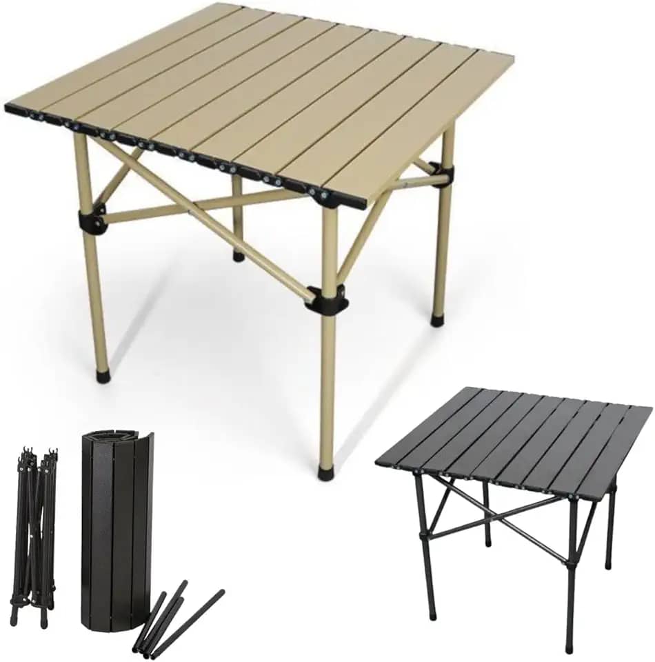 Mesa Dobrável Portátil para Camping, Prática e Resistente