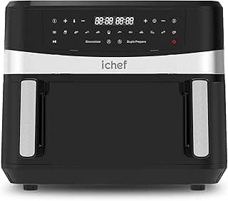 ICHEF Fritadeira Elétrica Airfryer Dualzone (110 Volts)