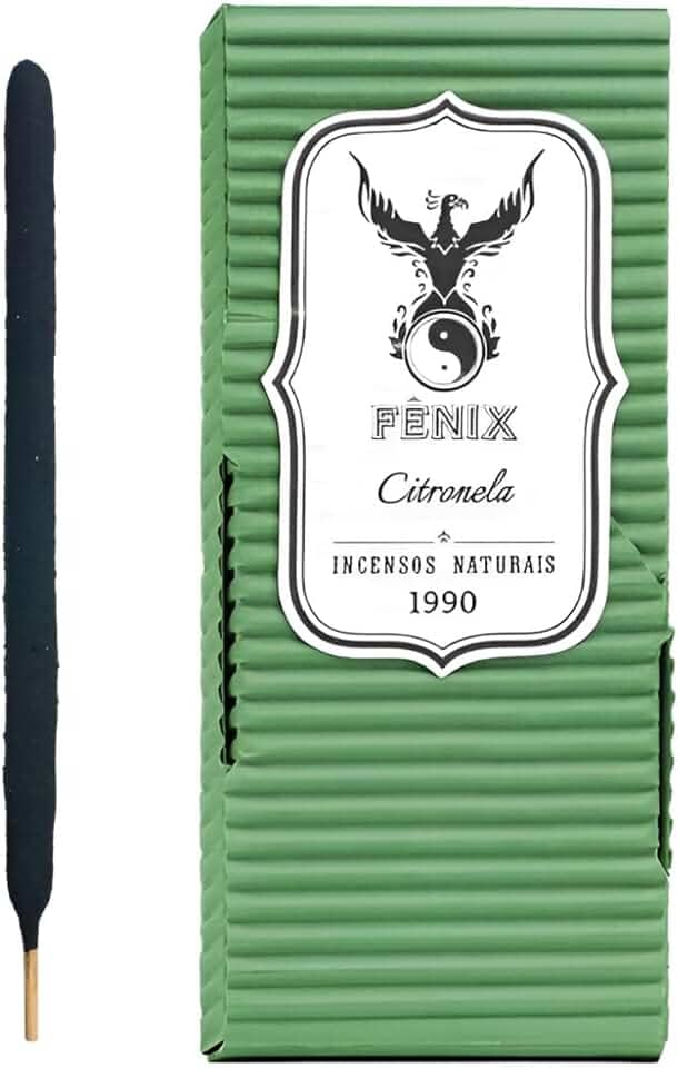Incenso Natural Fenix Citronela Artesanal