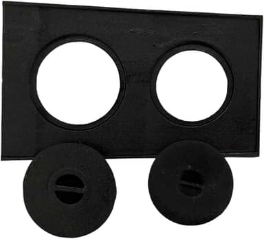 Chapa Mineira Para Fogão A Lenha 2 Furos Com Tampa de Ferro Fundido