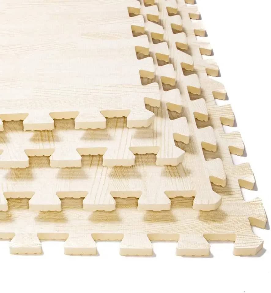 TATAME DE EVA - 62X62X1,2 - CLARO - LIVEUP SPORTS