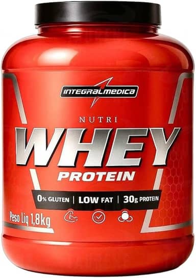 Nutri Whey Isolado Concentrado Baunilha 1.8Kg Integralmedica