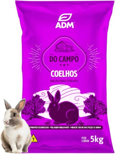 Ração Natural Presence Linha do Campo para Coelhos - 5kg