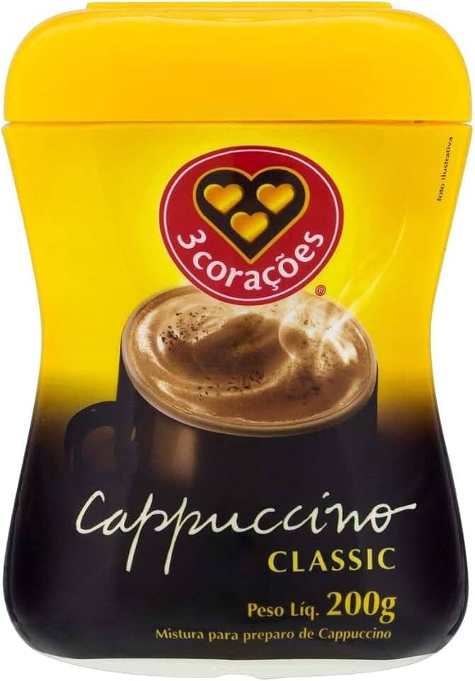 3 Corações Cappuccino 3Corações Classic - 200G