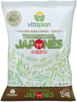 Adubo Fertilizante Tipo Bokashi Tradicional Japonês 1,5kg Saco Para Planta e Horta Orgânico Vitaplan - Nutriplan