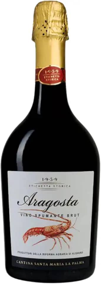 ESPUMANTE ITALIANO ARAGOSTA BRUT VERMENTINO DI SARDEGNA DOC 750ML