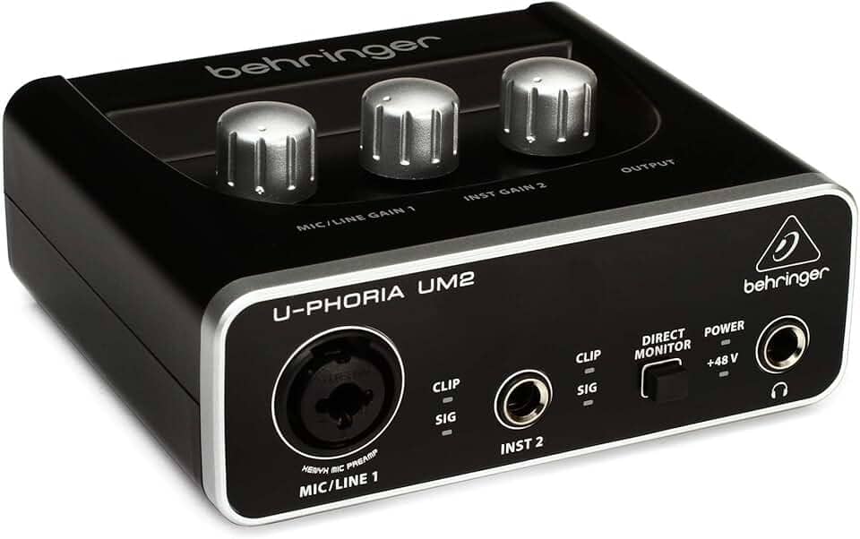 Behringer UM2 Interface de Áudio USB