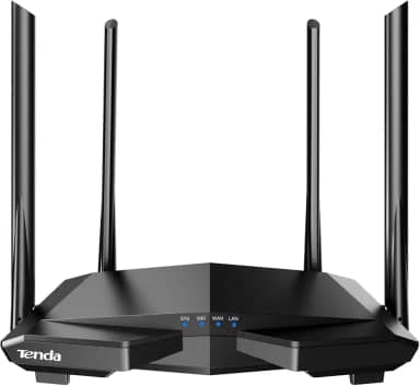 Roteador Wifi Gamer Ac1200Mbps 4Ant Tenda Ac6, Preto