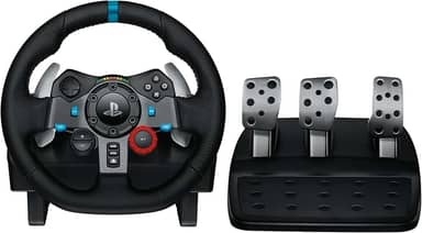Volante e Pedais Logitech G29 Driving Force com Force Feedback para PS5, PS4, PS3 e PC