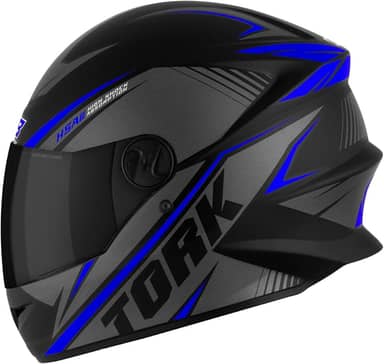 CAPACETE FECHADO PRO TORK R8 AZUL TAM. 58 VIS. FUMÊ