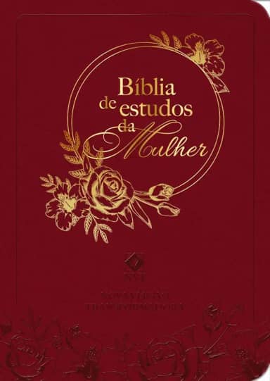Bíblia de estudos da mulher - Vermelho: Com estudos e reflexões de gênesis a apocalipse