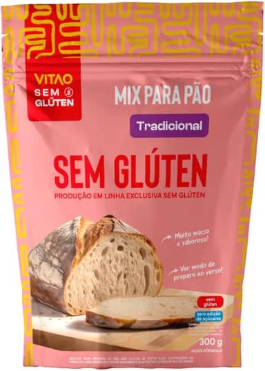Vitao Mix Pão Sem Glúten Tradicional