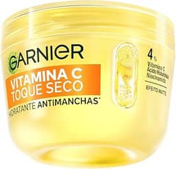 Garnier Hidratante Facial Antimanchas Toque Seco com Vitamina C, Niacinamida e Ácido Hialurônico, Hidrata sem Pesar com Efeito Matte e Textura Leve como Ar, Ideal para Pele Mista e Oleosa 85g
