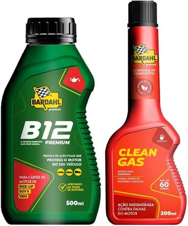 Kit Aditivo B12 Premium Clean Gas Aditivo Para Gasolina