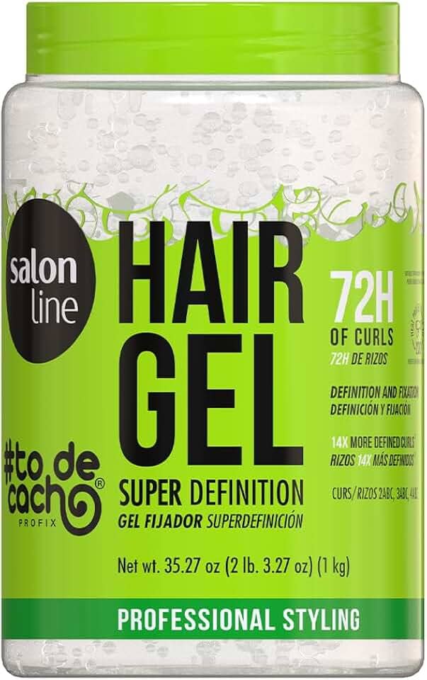 Salon Line, Gelatina Capilar, ToDeCacho, Super Definição, Vegano - Cabelos Ondulados, Cacheados e Crespos, 1 Kg