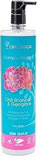 Organica Shampoo Vegetal Chá Branco E Gengibre 1000Ml