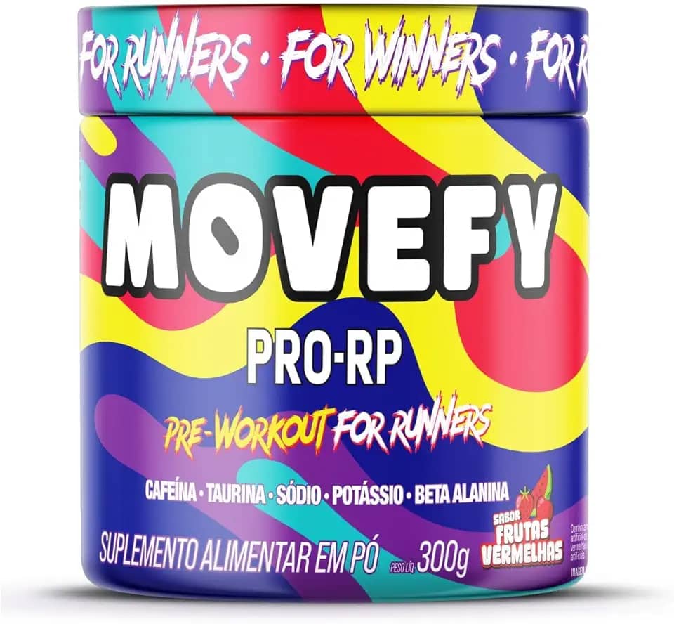 Nutrition - Pro-RP - Pré Treino Para Corrida Suplemento Para Corrida de Rua 300g - Frutas Vermelhas