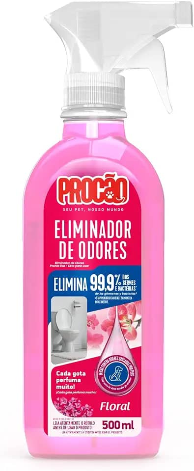 PROCÃO Eliminador de Odores fragrância Floral 500 ml