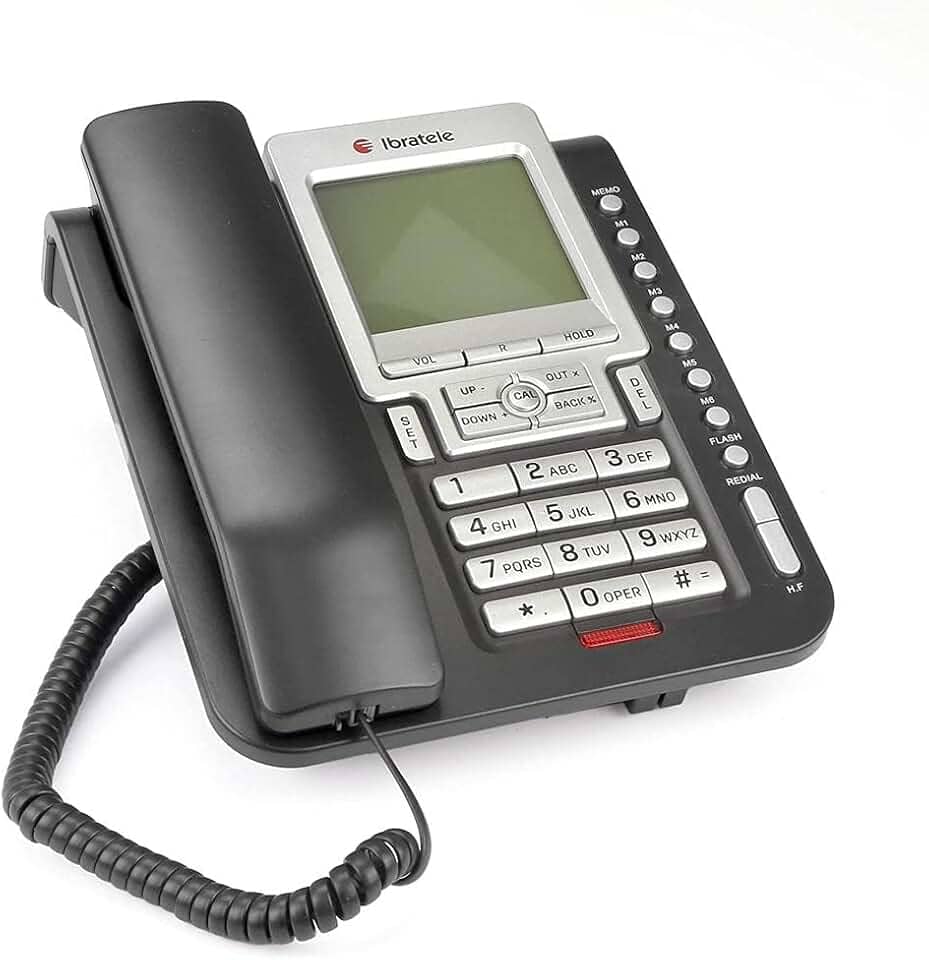 TELEFONE IBRATELE MOD. CAPTA TOP PRETO