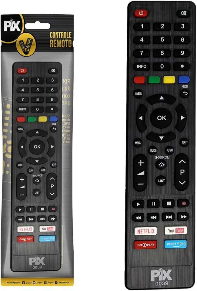 Controle Remoto Compatível Com Smart TV Philco