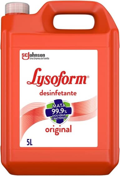 Lysoform Original, Desinfetante Líquido, Limpeza Casa, 5L