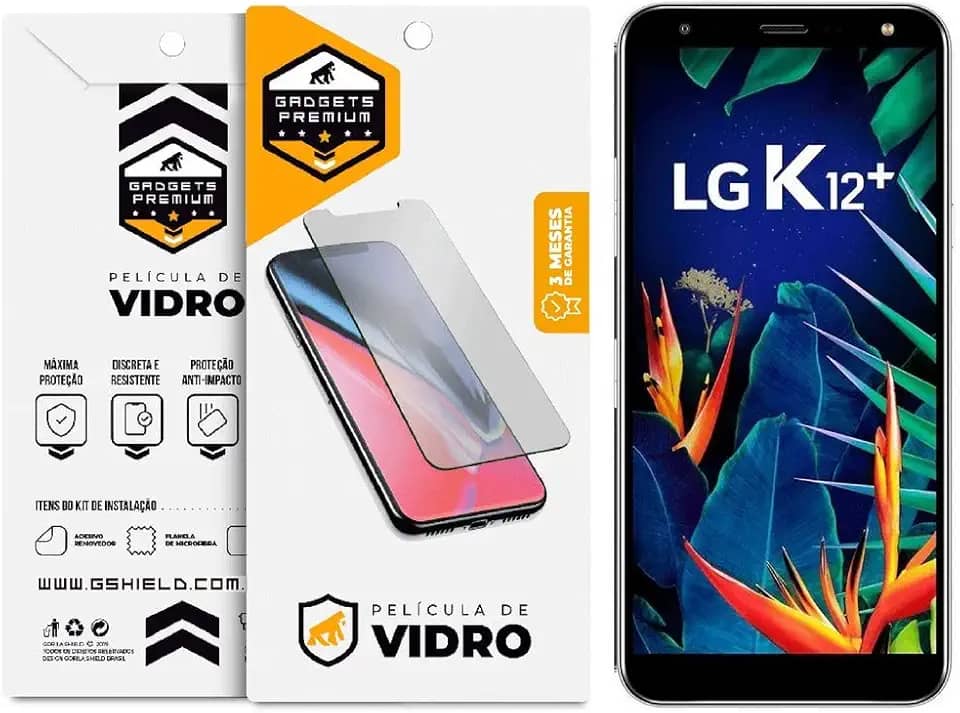 Película de Vidro Dupla para LG K12 Plus - Gshield
