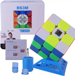 Cubo Mágico Profissional 3x3x3 Magnético MF3M MoYu Stickerless