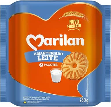 Biscoito Marilan Amanteigado Leite 280g